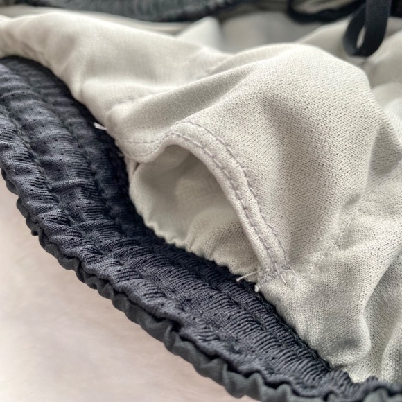 Nike Dri-Fit Running Shorts in Black and White - Picture 11 of 13